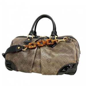 LOUIS VUITTON Black Monogram Bag